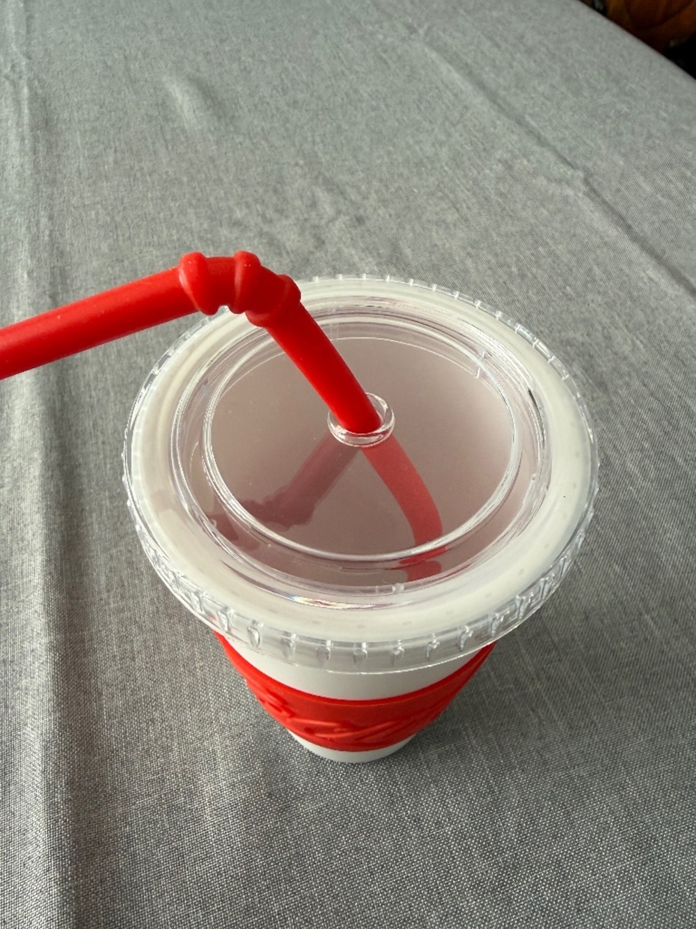 Hard plastic Coca Cola branded cup